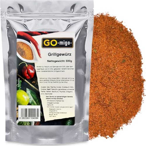 0,5kg Grillgewürz BBQ 500g - GOmigo 0,5kg Grillgewürz BBQ 500g - GOmigo von GOmigo