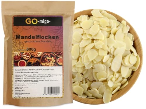 0,6kg Mandelblättchen - GOmigo 600g 0,6kg Mandelblättchen - GOmigo 600g von GOmigo