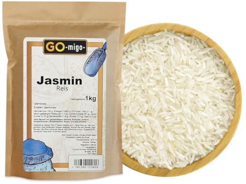 1kg Jasminreis Premium Qualität 1000g TOP von GOmigo