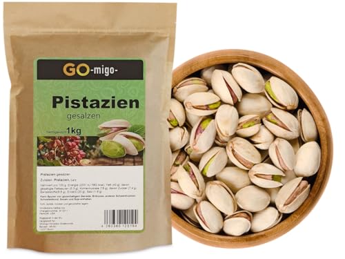 1kg Pistazien geröstet gesalzen mit Schale hohe Qualität Pistazie Pistazienkerne 1kg Pistazien geröstet gesalzen mit Schale hohe Qualität Pistazie Pistazienkerne von GOmigo