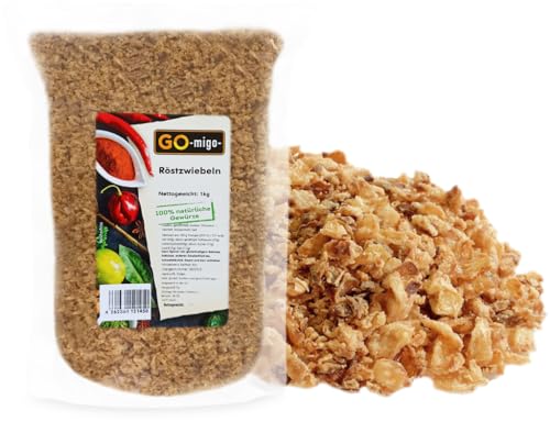 1kg Röstzwiebeln 1000g Zwiebeln geröstet EXTRA Crunchy von GOmigo