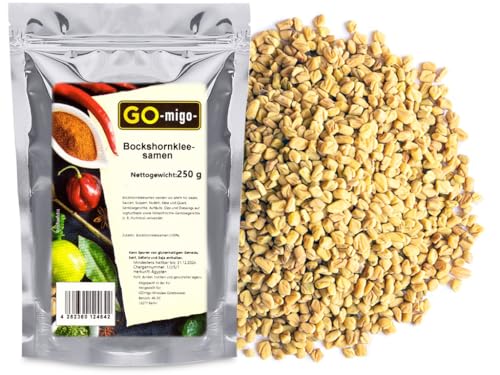 250g Bockshornkleesamen 0,25kg - GOmigo 250g Bockshornkleesamen 0,25kg - GOmigo von GOmigo