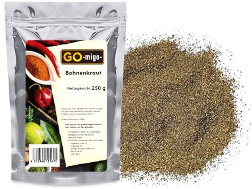 250g Bohnenkraut Getrocknet Ohne Zusätze - TOP Premium von GOmigo