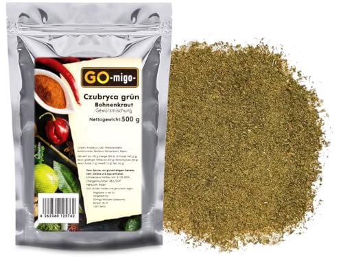 500g Bohnenkraut Gewürzmischung Czubryca grün 0,5kg von GOmigo