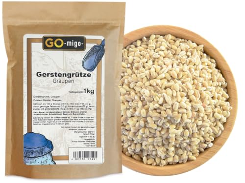 Gerstengrütze 1Kg Premium Qualität - GOmigo Gerstengrütze 1Kg Premium Qualität - GOmigo von GOmigo