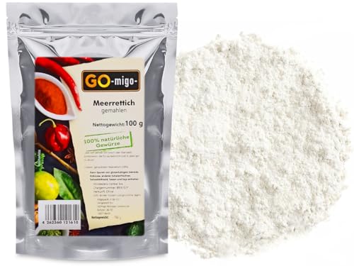 Meerrettich gemahlen (100g) - GOmigo von GOmigo