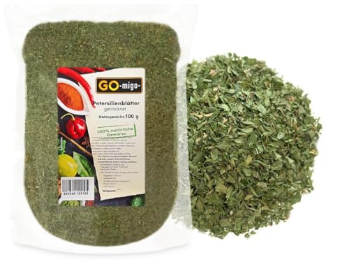 Petersilienblätter getrocknet 100g Petersilienblätter getrocknet 100g von GOmigo
