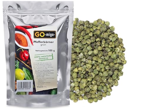 Pfefferkörner grün 100g von GOmigo