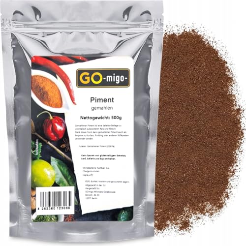 Piment gemahlen 500g Premium Qualität- GOmigo von GOmigo