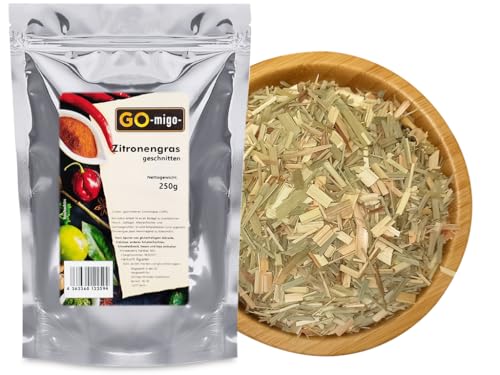 Zitronengras geschnitten 250g Lemongras- GOmigo von GOmigo