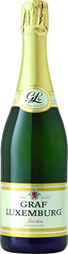 Graf Luxemburg Jahrgangssekt – Trocken Sekt (3 x 0.75 l) von GRAF LUXEMBURG