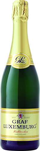 Graf Luxemburg Jahrgangssekt – halbtrocken Halbtrocken (3 x 0.75 l) von GRAF LUXEMBURG