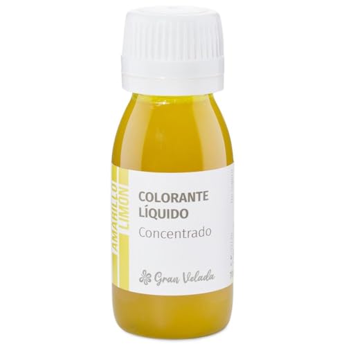 Eigelber flüssiger konzentrierter Farbstoff | Kosmetisches Pigment für Cremes, Gele, Shampoos und Parfüms | Praktische, gebrauchsfertige Verpackung Amarillo huevo•70 ml Eigelber flüssiger konzentrierter Farbstoff | Kosmetisches Pigment für Cremes, Gele, Shampoos und Parfüms | Praktische, gebrauchsfertige Verpackung Amarillo huevo•70 ml von GRAN VELADA