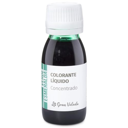 Smaragdgrünes konzentriertes Flüssigfarbstoffkonzentrat für Kosmetik, wasserlösliche Pigmente mit hoher Ergiebigkeit für Cremes, Shampoos, Parfüms und Lufterfrischer, praktische Verpackung, 250 ml Smaragdgrünes konzentriertes Flüssigfarbstoffkonzentrat für Kosmetik, wasserlösliche Pigmente mit hoher Ergiebigkeit für Cremes, Shampoos, Parfüms und Lufterfrischer, praktische Verpackung, 250 ml von GRAN VELADA