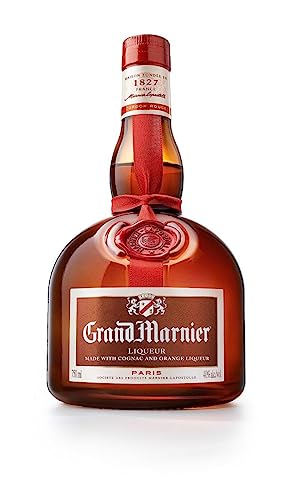 Grand Marnier Cordon Rouge - edler Blend aus Cognac und Bitterorangen-Essenz - pur als Likör oder zum Cocktail mixen - 40 % vol. - 1 x 0,7 l von GRAND MARNIER