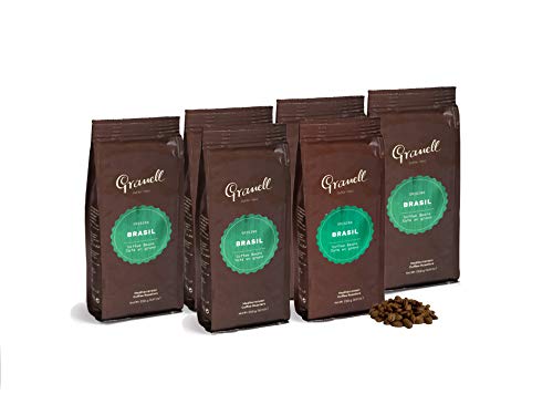 Cafés Granell - Pure Origin Brasilien | Kaffeebohnen 100% Arabica Kaffee - Ausgewogener Kaffee mit Besonderem Aroma und Mildem Geschmack | 6 x 250 g Cafés Granell - Pure Origin Brasilien | Kaffeebohnen 100% Arabica Kaffee - Ausgewogener Kaffee mit Besonderem Aroma und Mildem Geschmack | 6 x 250 g von GRANELL CAFES-1940