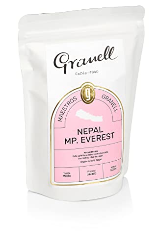 Granell Cafés · 1940 - Spezialitätenkaffee | Bohnenkaffee Nepal Mont Everest Supreme Coffee - Natürliche Kaffeebohnen, Spezialitäten-Kaffee Herkunft Nepal, 250 g Granell Cafés · 1940 - Spezialitätenkaffee | Bohnenkaffee Nepal Mont Everest Supreme Coffee - Natürliche Kaffeebohnen, Spezialitäten-Kaffee Herkunft Nepal, 250 g von GRANELL CAFES-1940