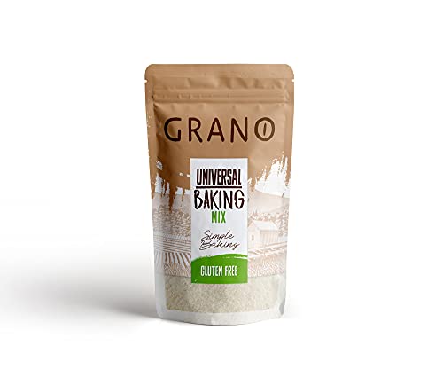 GRANO, Universal-Backmehlmischung, glutenfrei, Kartoffelstärke, Reismehl, Maisstärke, Buchweizenmehl, Doypack, 500 g GRANO, Universal-Backmehlmischung, glutenfrei, Kartoffelstärke, Reismehl, Maisstärke, Buchweizenmehl, Doypack, 500 g von GRANO