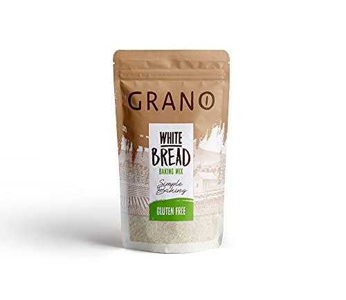 GRANO, Weißbrot-Backmischung, glutenfrei, Reismehl, Hirsemehl, Tapioka, Psyllium, leicht zu backen, Doypack, 500 g GRANO, Weißbrot-Backmischung, glutenfrei, Reismehl, Hirsemehl, Tapioka, Psyllium, leicht zu backen, Doypack, 500 g von GRANO