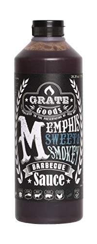 GRATE GOODS Memphis Sweet & Smokey Barbecue Sauce Soße Grill Größe-ml 775ml von Jlwiy