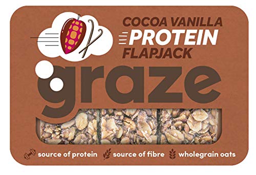 Graze Cocoa & Vanilla Protein Flapjack (54 g x 9) von Graze