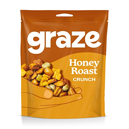 Graze Healthy Snacks – Honigbraten Crunch gemischte Sharing Snacks, 100 g von Graze