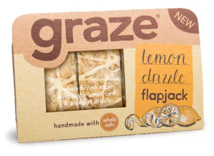 Graze Lemon Drizzle Flapjack (53 g x 9) von Graze