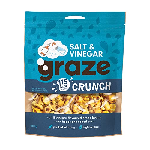 Graze Salz & Essig Crunch Sharing Bag von Graze