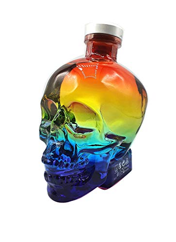 Crystal Head Pride Bottle Vodka 700ml (40% Vol) - Vodka for the Creative Spirit - Limited Edition Pride Bottle- [Enthält Sulfite] von GREAT BRITISH TRADING LIMITED