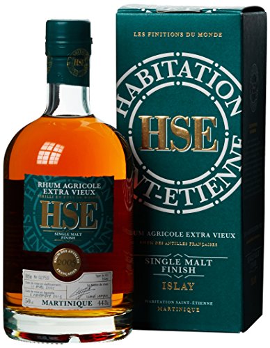 HSE Habitation Saint-Etienne Extra Vieux Agricole XO 2005 Islay Single Malt Finish mit Geschenkverpackung Rum (1 x 0.5 l) von GREAT BRITISH TRADING LIMITED