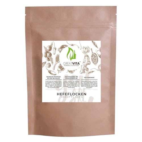 GreatVita Hefeflocken 400g naturbelassen GreatVita Hefeflocken 400g naturbelassen von GREAT VITA