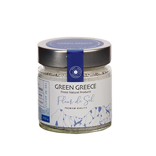GREEN GREECE Fleur de Sel - Handgeerntete Meersalz-Flocken aus Griechenland 200g GREEN GREECE Fleur de Sel - Handgeerntete Meersalz-Flocken aus Griechenland 200g von GREEN GREECE