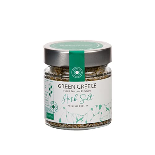 GREEN GREECE Meersalz mit 5 Bio-Kräutern - Naturbelassenes Würzsalz aus Messolonghi 200g GREEN GREECE Meersalz mit 5 Bio-Kräutern - Naturbelassenes Würzsalz aus Messolonghi 200g von GREEN GREECE