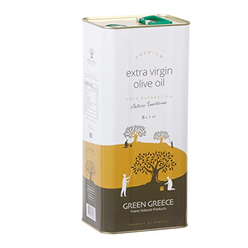 GREEN GREECE Olivenöl, Natives Olivenöl Extra 5L Kanister GREEN GREECE Olivenöl, Natives Olivenöl Extra 5L Kanister von GREEN GREECE