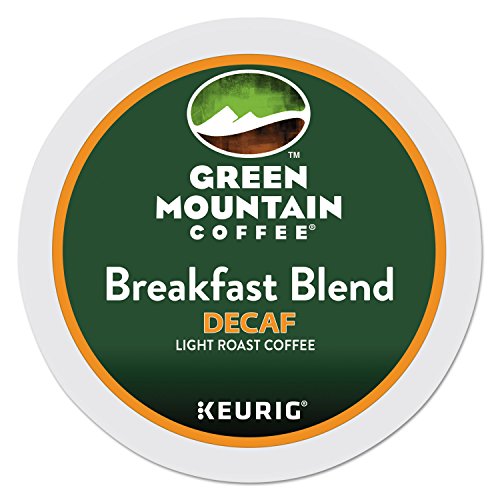 Green Mountain Coffee Decaf Breakfast Blend (Light Roast Coffee), K-Cup Portion Pack for Keurig K-Cup Brewers (Pack of 24) von GREEN MOUNTAIN COFFEE ROASTERS