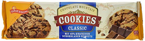 Griesson Chocolate Mountain Cookies Classic, 14er Pack (14 x 150 g) von GRIESSON-DE BEUKELAER