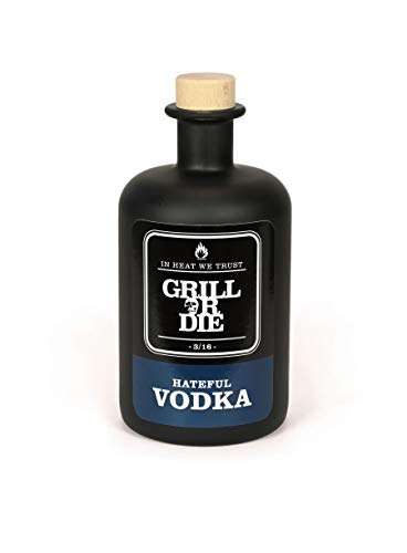 GRILL OR DIE The Hateful Vodka - limited - Ideale Spirituose für Cocktails oder als Geschenk - 1x 0,5l GRILL OR DIE The Hateful Vodka - limited - Ideale Spirituose für Cocktails oder als Geschenk - 1x 0,5l von GRILL OR DIE