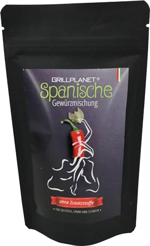 Paella spanische Gewürzmischung 100g Paella Pfanne Gewürz von GRILLPLANET