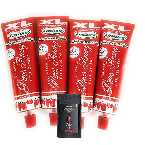 Paprikacreme 4 x 240g mild und 50g Paprikapulver mild Paprikacreme 4 x 240g mild und 50g Paprikapulver mild von GRILLPLANET