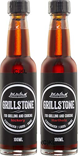 Grillstone - Liquid Smokes 1 x Hickory und 1 x Hartholz 2x 100ml von GRILLSTONE