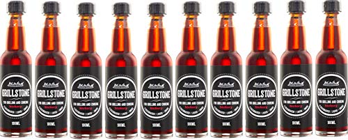 Grillstone - 10 x Fluessigrauch Liquid-Smoke Hickory 100ml von GRILLSTONE