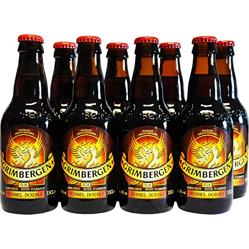 Belgisches Bier Grimbergen Dubbel 16x330ml 6,5%Vol von GRIMBERGEN