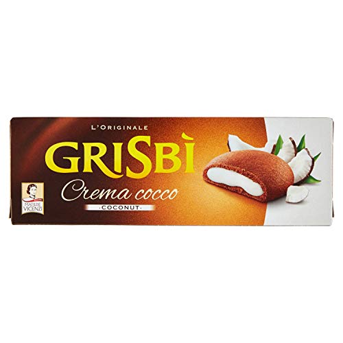 6x Vicenzi Grisbi Cocco 150g Kekse mit Kokosnuss creme cookies kuchen riegel 6x Vicenzi Grisbi Cocco 150g Kekse mit Kokosnuss creme cookies kuchen riegel von GRISBÌ