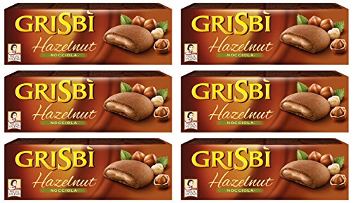 6x Vicenzi Grisbi Nocciola Kekse mit haselnuss creme150g riegel biskuits kuchen 6x Vicenzi Grisbi Nocciola Kekse mit haselnuss creme150g riegel biskuits kuchen von GRISBÌ
