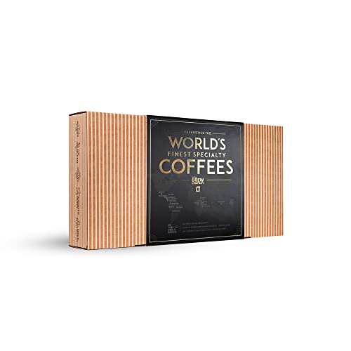 Innovatives Kaffee Geschenk Set für Männer & Frauen - 14 Beste Single Estate Spezialitäten & Bio Kaffees Aus Aller Welt | Brauen & Genießen Sie Jederzeit & Überall | Probierset für Kaffeeliebhaber von GROWER'S CUP