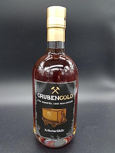 GRUBENGOLD Premium Kräuterlikör 500 ml von GRUBENGOLD