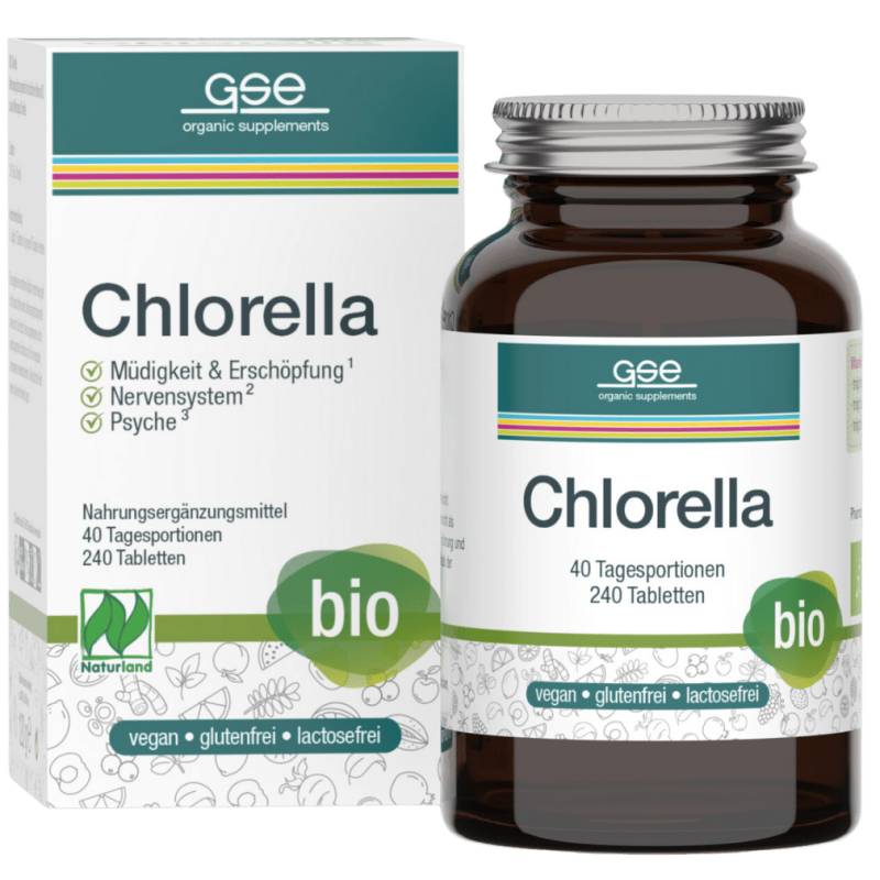 Bio Chlorella Tabletten 240 St von GSE