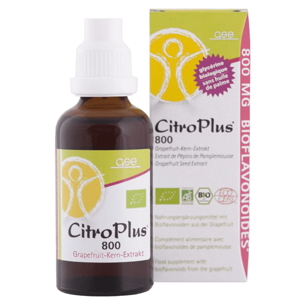Bio CitroPlus 800 Grapefruit-Kern-Extrakt Bio CitroPlus 800 Grapefruit-Kern-Extrakt von GSE