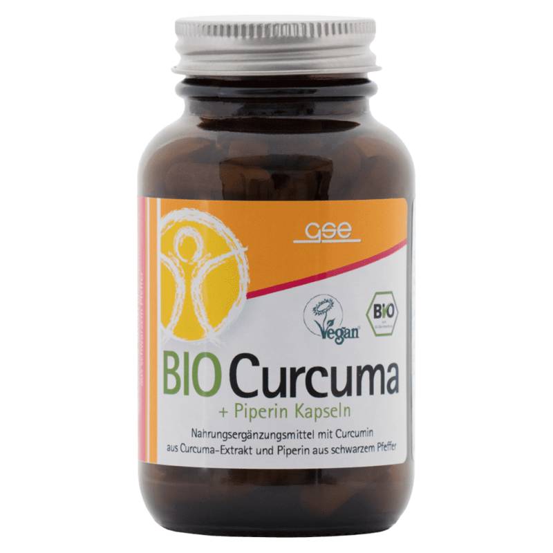 Bio Curcuma + Piperin 90 Kapseln von GSE
