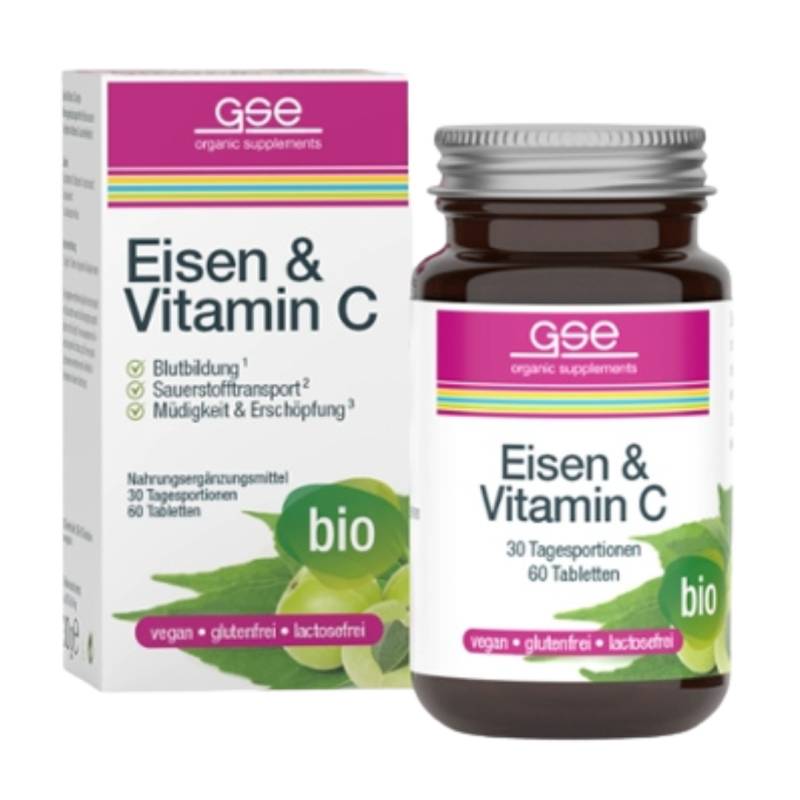 Bio Eisen & Vitamin C Complex von GSE